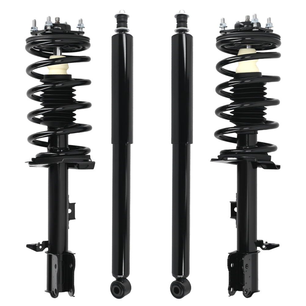 4X Suspension Rear Front Struts Assembly compatible for Mazda Tribute 01-06 2.0L 2.3L 3.0L