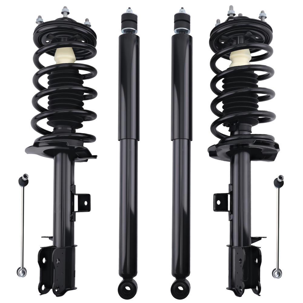 6pcs Suspension Rear Front Struts Assembly compatible for Ford Escape 2008-2012 171593