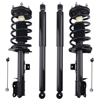 6pcs Suspension Rear Front Struts Assembly compatible for Ford Escape 2008-2012 171593