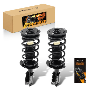 Front Strut Shocks Assembly Spring compatible for Chevy Cavalier compatible for Pontiac Sunfire 1999-2005