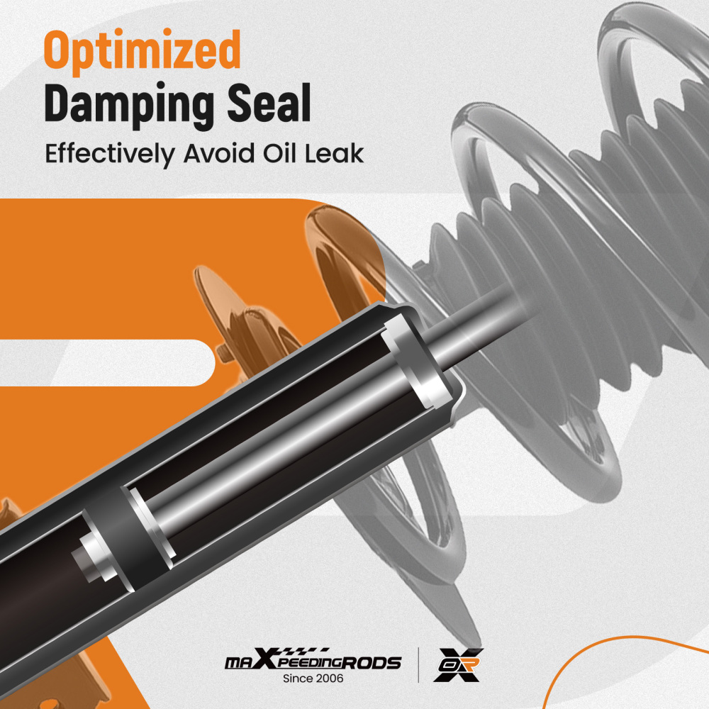 Front Strut Shocks Assembly Spring compatible for Chevy Cavalier compatible for Pontiac Sunfire 1999-2005