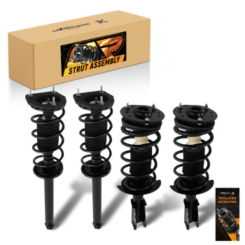 Front Quick Complete StrutsRear Shock Absorbers For 1999-2005 compatible for Chevy Cavalier