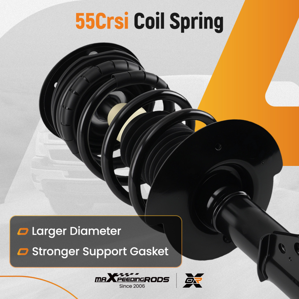 Front Quick Complete StrutsRear Shock Absorbers For 1999-2005 compatible for Chevy Cavalier