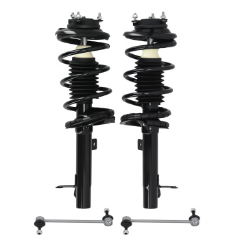Front Strut Spring Sway Bar End Link Assembly compatible for FORD FOCUS 2000 - 2005