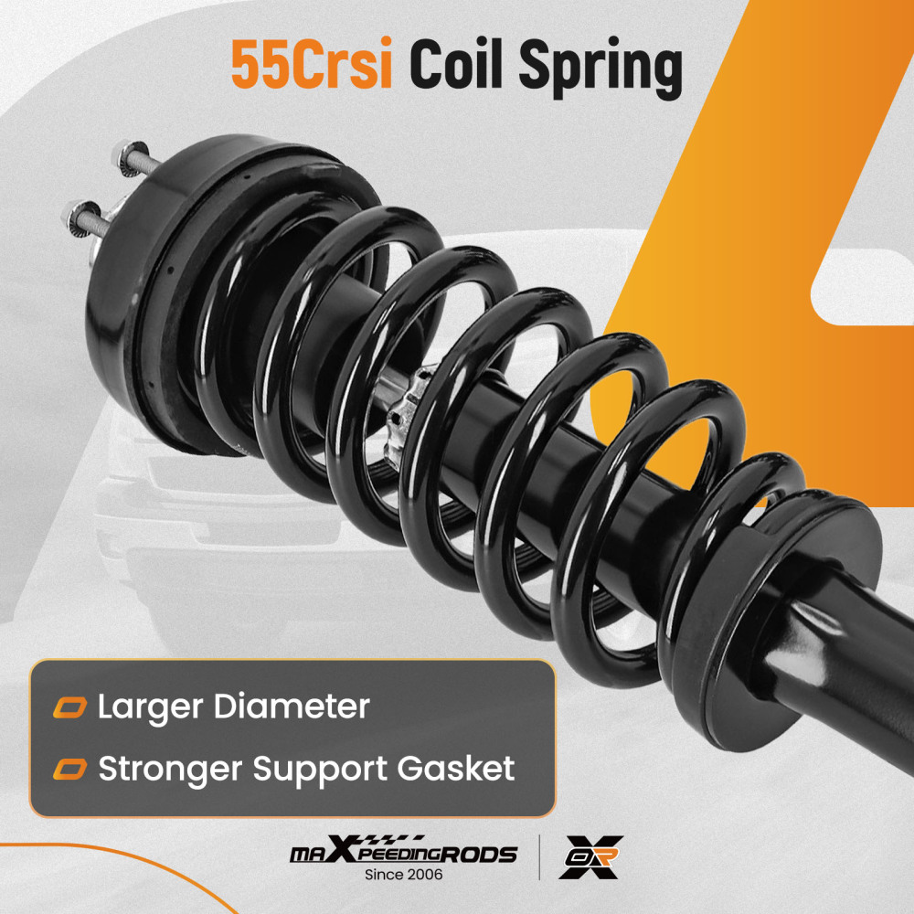 2pcs Front Struts w/Springs Suspension compatible for Ford Explorer 2004 - 2005 171398