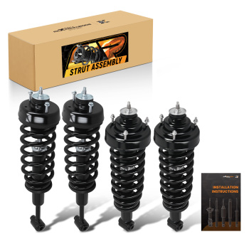 4X Suspension Rear Front Struts Assembly compatible for Mercury Mountaineer 2004-2005