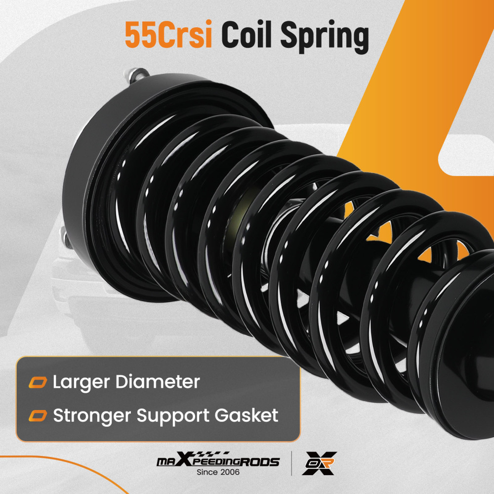 4X Suspension Rear Front Struts Assembly compatible for Mercury Mountaineer 2004-2005