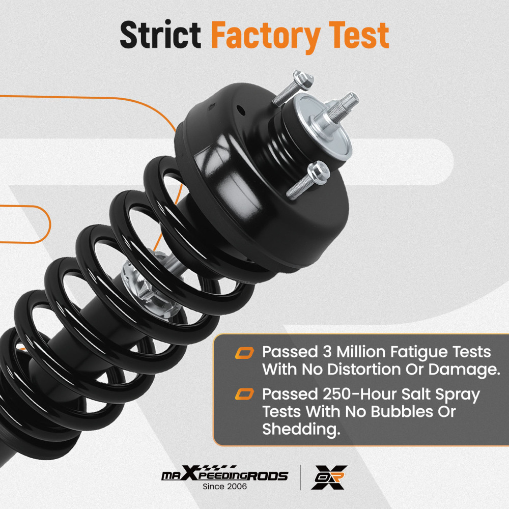 4X Suspension Rear Front Struts Assembly compatible for Mercury Mountaineer 2004-2005