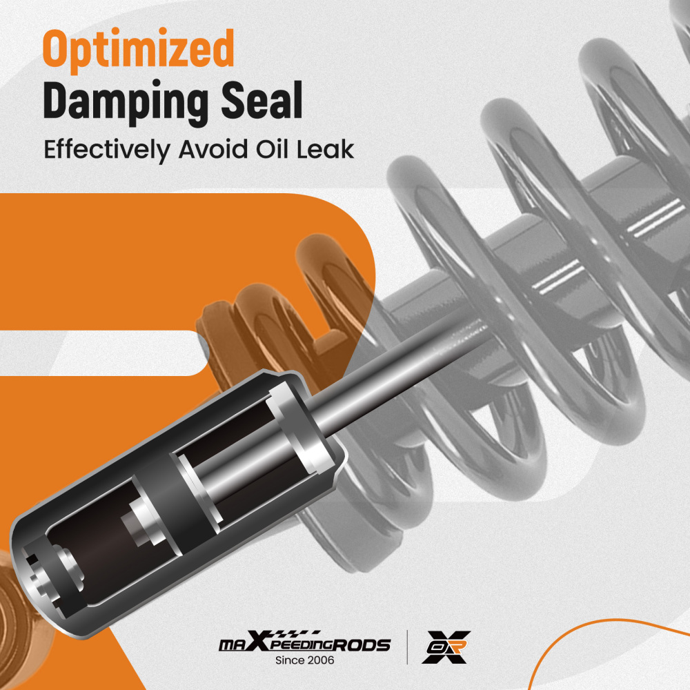 Quick Complete Rear Strut w/ Coil Spring compatible for Mercury Mountaineer 2002-2005