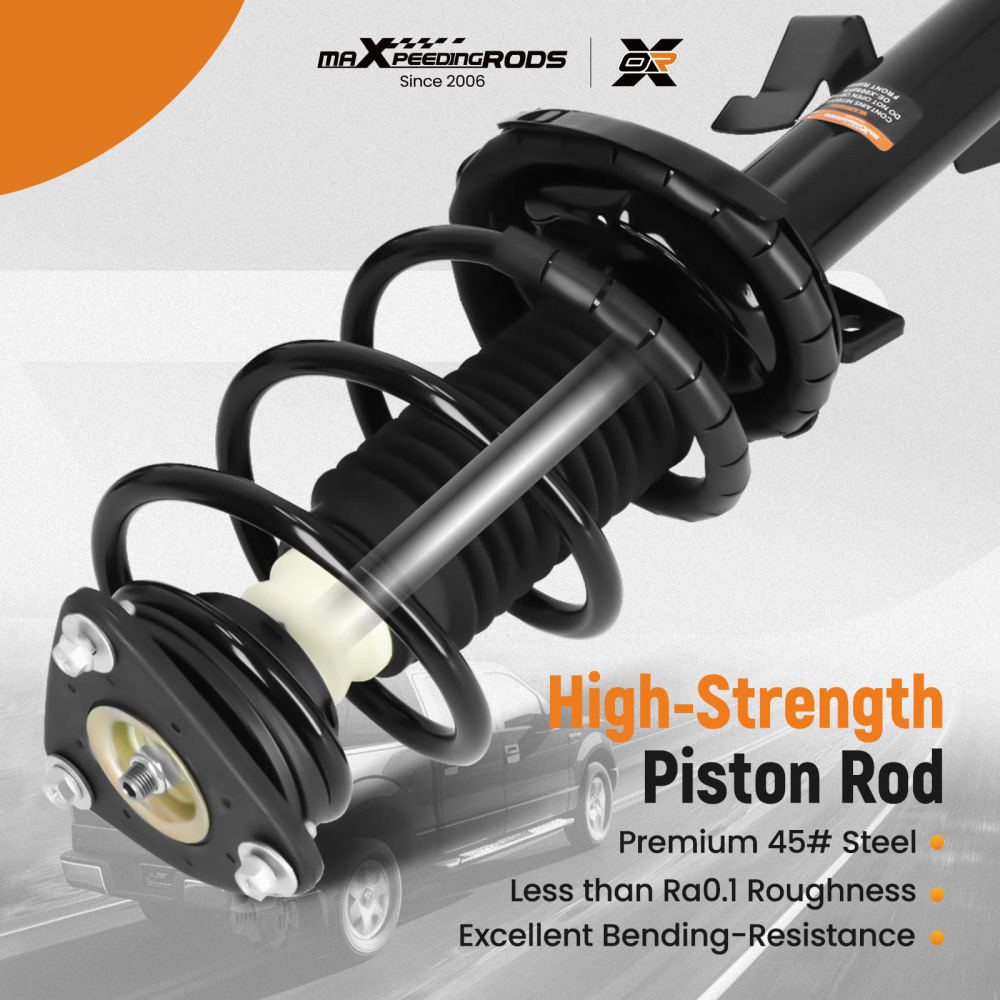 Suspension Front Complete Struts Control Arms compatible for MAZDA 3 2004-2009 S/GS/GT/GX