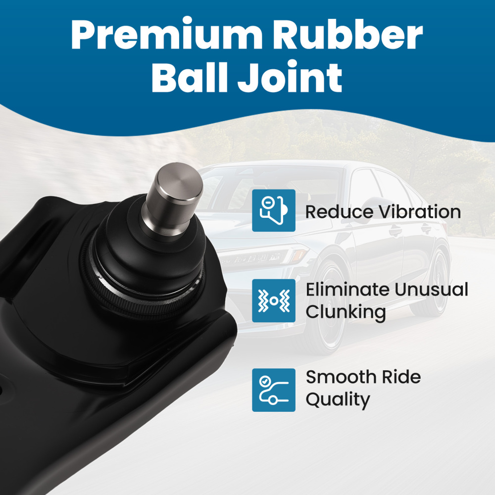 Suspension Front Complete Struts Control Arms compatible for MAZDA 3 2004-2009 S/GS/GT/GX