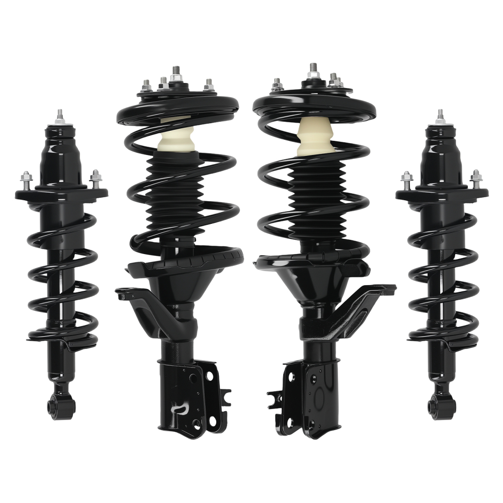 Front Rear Struts w/Coil Spring Assembly compatible for Honda Civic compatible for Acura EL 2001 2002 2003