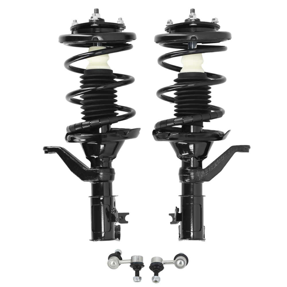 Front Struts with Coil Spring AssemblySway Bar for 2001-2005 compatible for Honda Civic