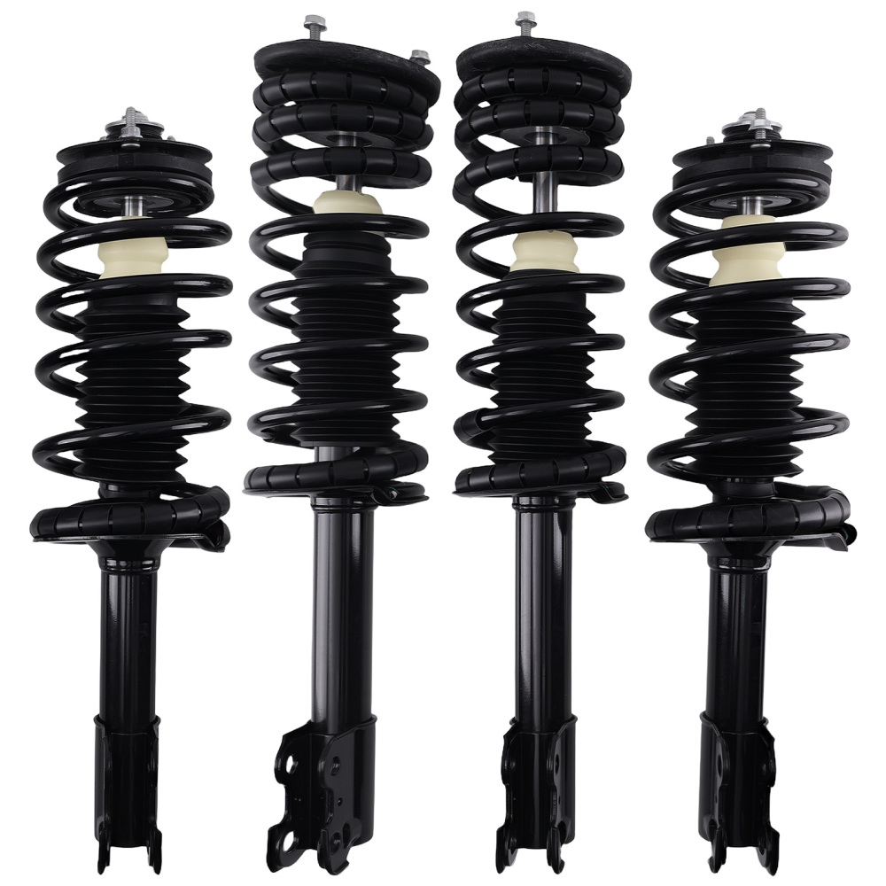 Front Rear Struts w/ Coil Spring for 1991-2002 compatible for Saturn SC1 SC2 SL1 SL2 SW1 SW2