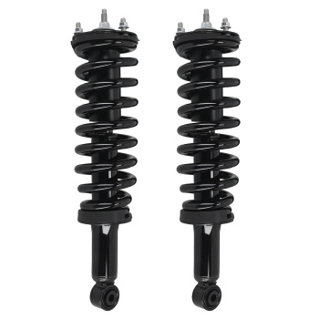 Front Strut w/ Coil Spring Rear Shock Absorbers Kit compatible for Toyota Sequoia 2001-2007