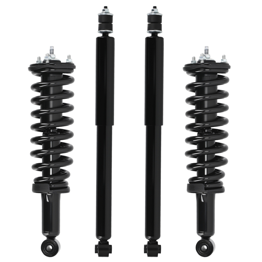 4PCS FrontRear Complete Struts Shock Absorbers For 2001-2007 compatible for Toyota Sequoia
