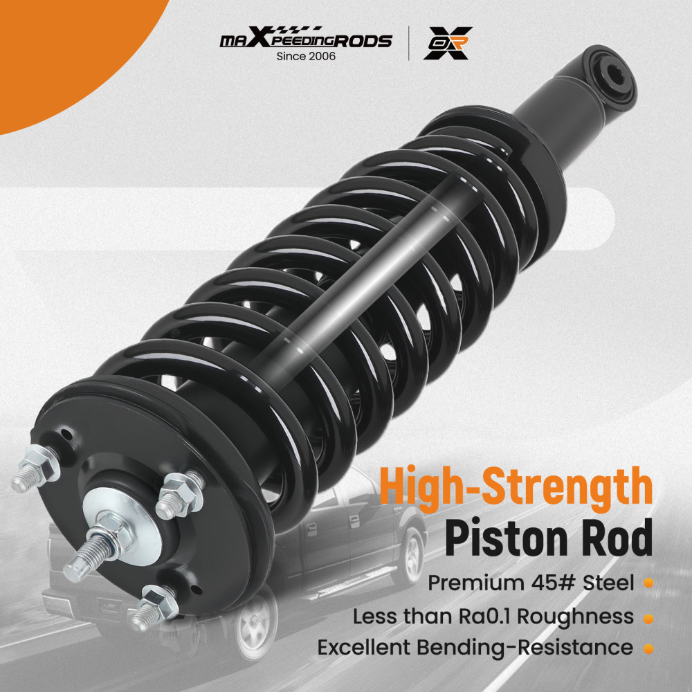 4PCS FrontRear Complete Struts Shock Absorbers For 2001-2007 compatible for Toyota Sequoia