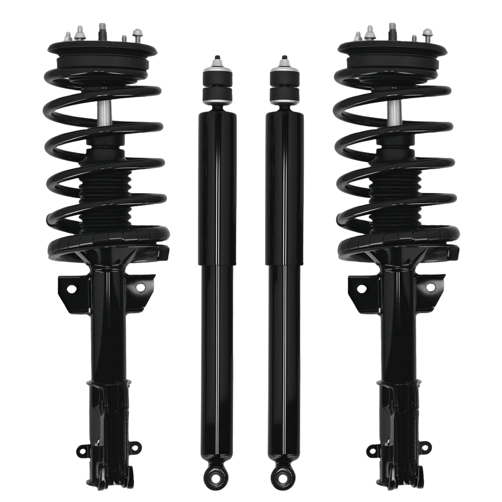4pcs Rear Front Struts Assembly compatible for Ford Mustang 2005-2010 4.0L 4.6L 5.4L