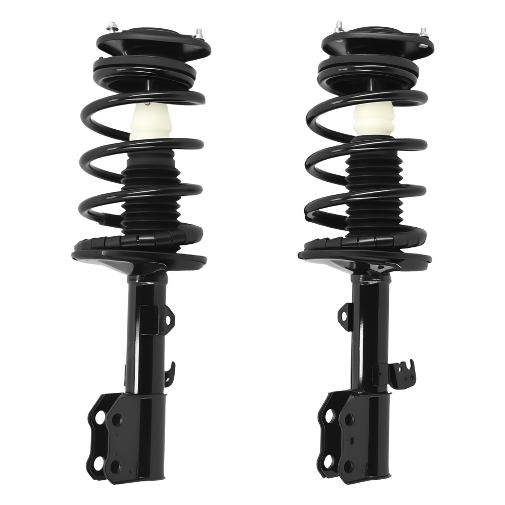 Set 4 FrontRear Struts w/ Spring For 2003-2008 compatible for Toyota Matrix compatible for Pontiac Vibe compatible for FWD