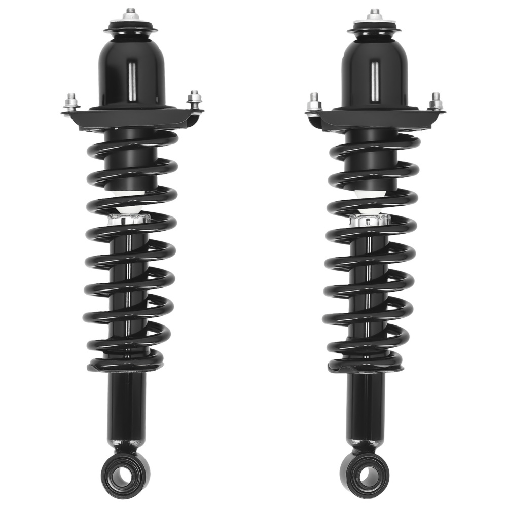 Set 4 FrontRear Struts w/ Spring For 2003-2008 compatible for Toyota Matrix compatible for Pontiac Vibe compatible for FWD