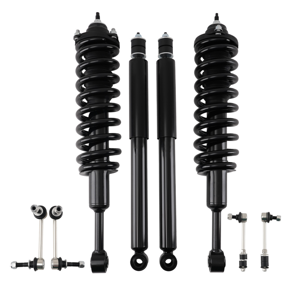 Front Struts Rear Shocks Sway Bar Links for 2003-2018 compatible for Toyota 4Runner FJ Cruiser