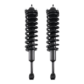 4WD Front Strut w/Coil Spring + Rear Shock Absorber for 2005-2015 compatible for Toyota Tacoma