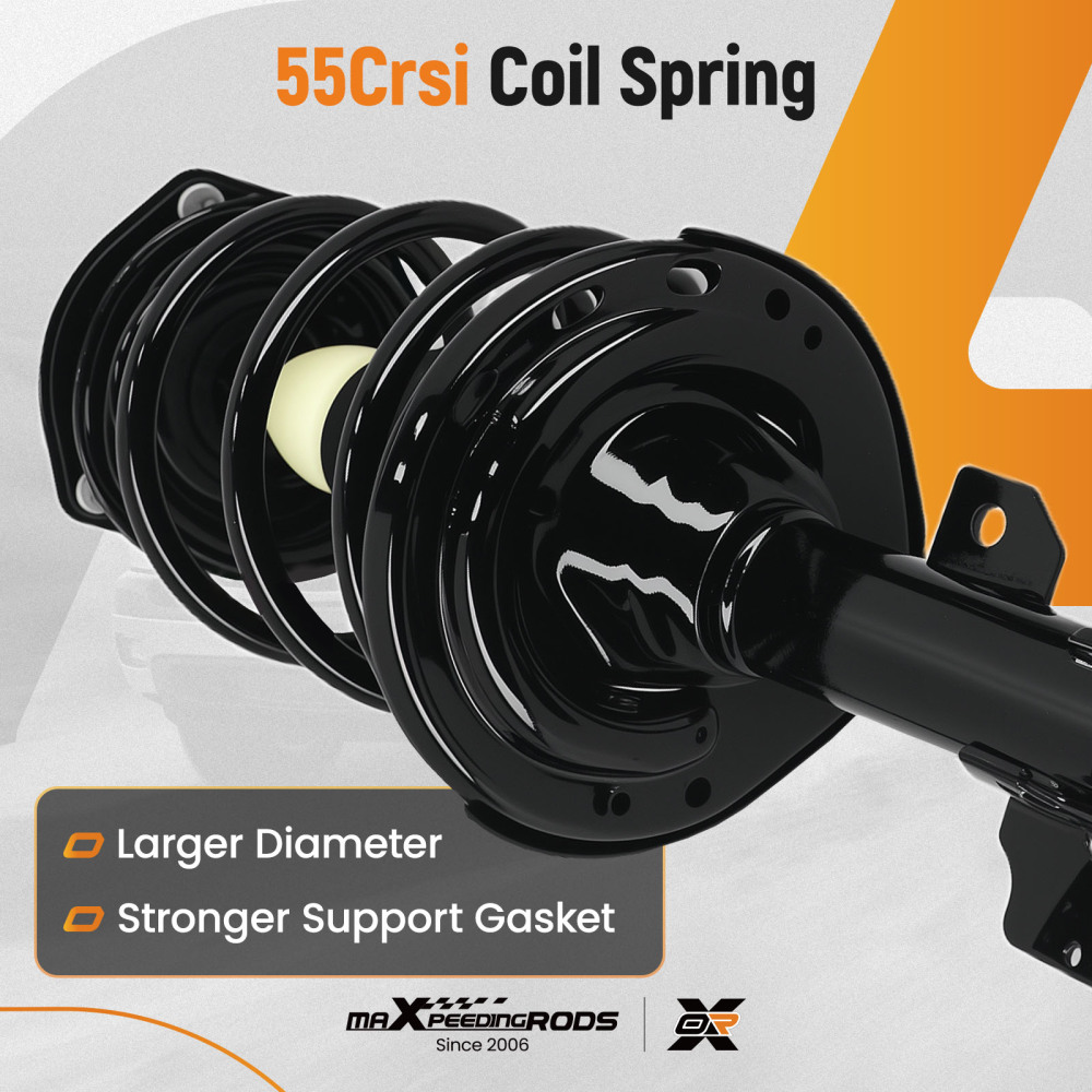 Front Rear Complete Strut Spring For 2004-2006 compatible for Lexus ES330 compatible for Toyota CamrySolara