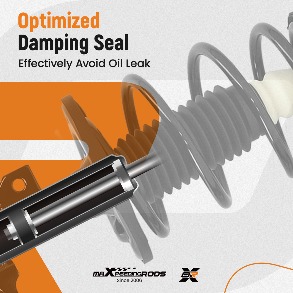 Front Rear Complete Strut Spring For 2004-2006 compatible for Lexus ES330 compatible for Toyota CamrySolara