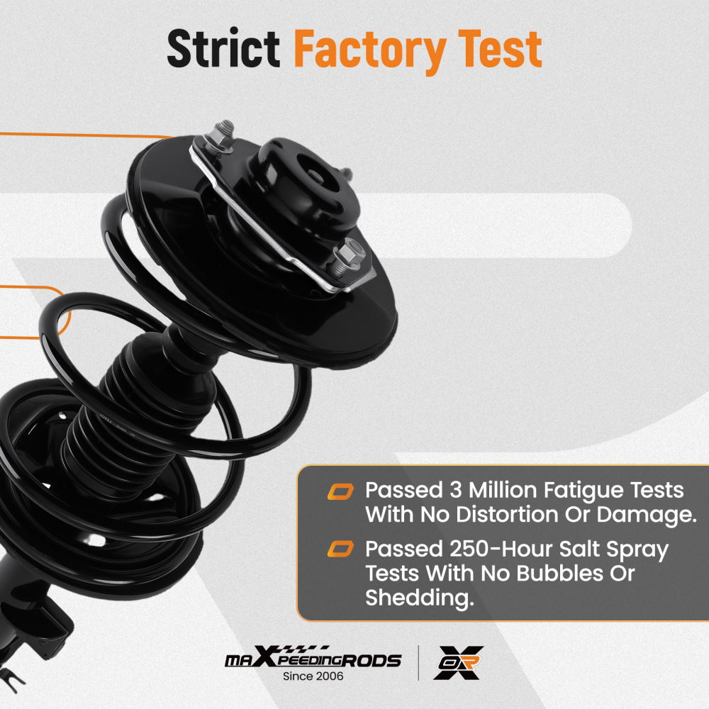 Front Struts w/Springs Suspension compatible for INFINITI FX35 2003-2008 3.5L 172370