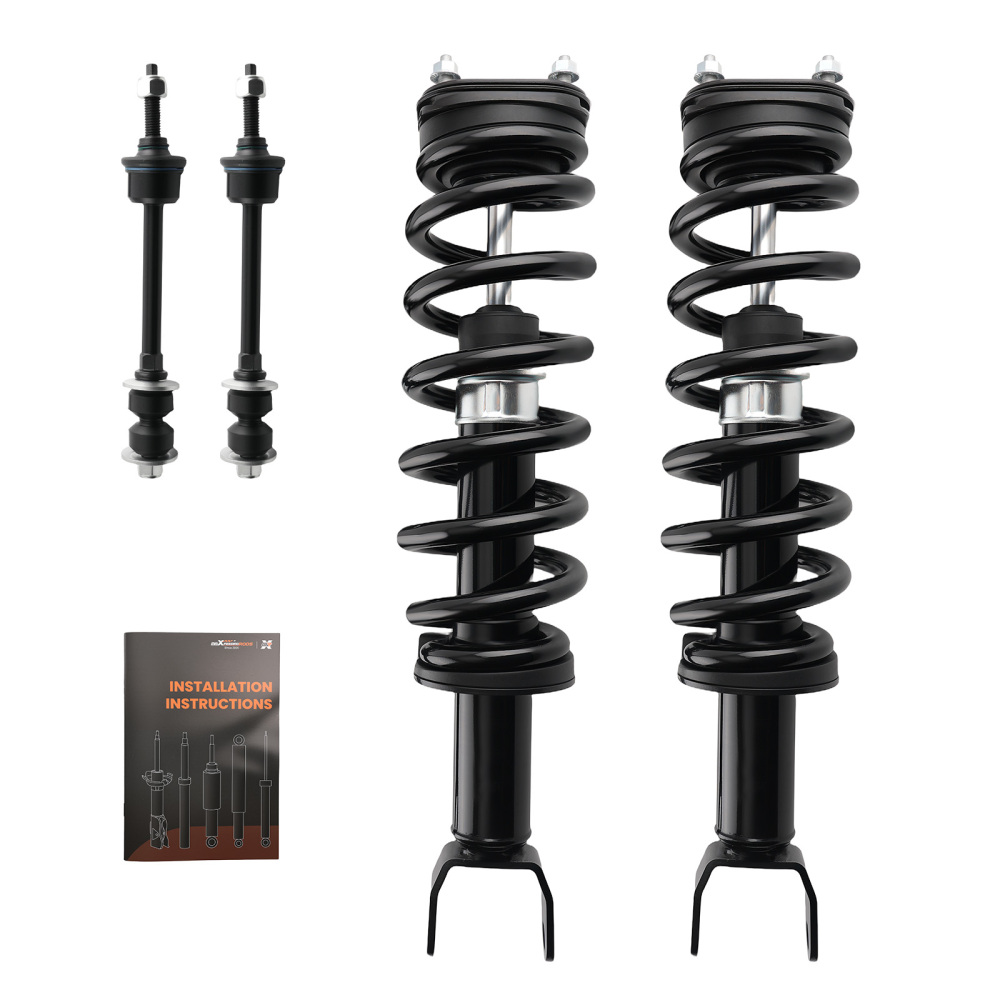 Suspension Front Struts w/ Sway Bar End Links compatible for Ram 1500 4WD 2011-2018