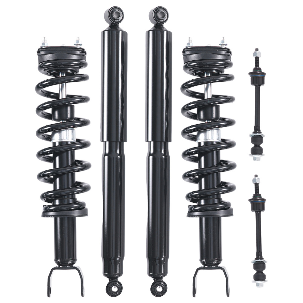 6pcs Suspension Rear Front Struts Assembly compatible for Dodge Ram 1500 2009-2010 4WD