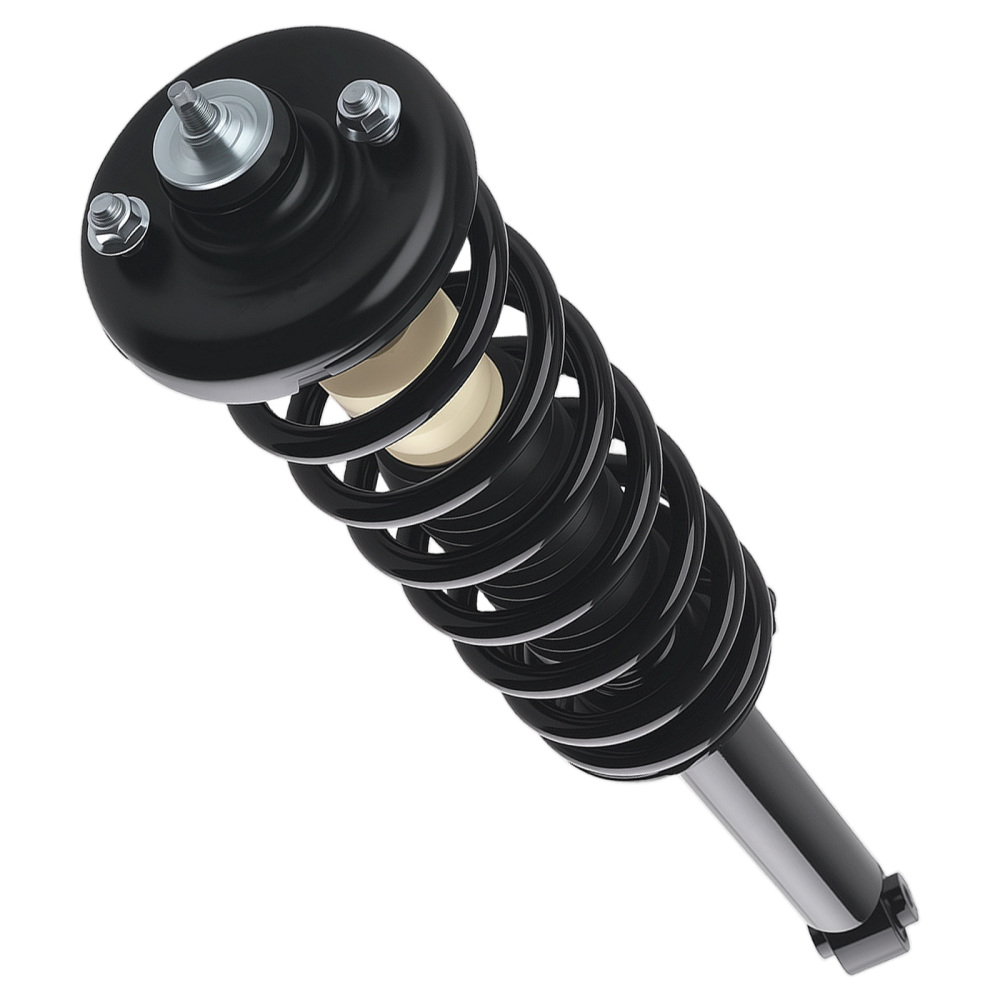 Front Rear Struts w/ Coil Spring Assembly Sway Bars Kit compatible for Honda Accord 2003-07