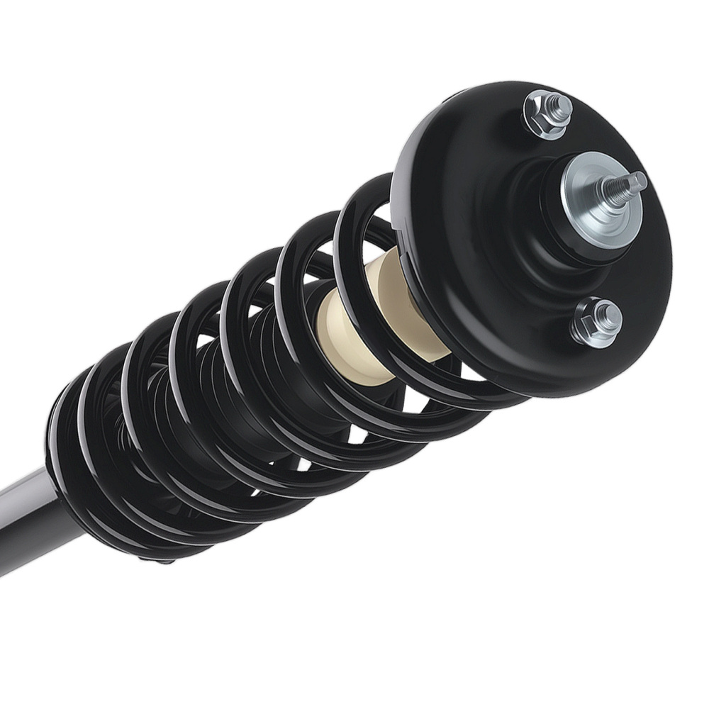 Front Rear Struts w/ Coil Spring Assembly Sway Bars Kit compatible for Honda Accord 2003-07