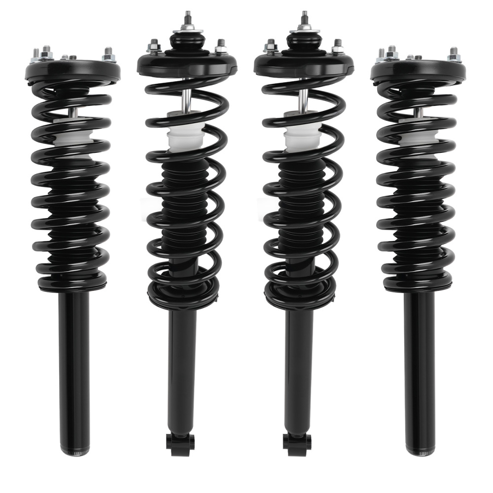 4X FrontRear Complete Shock Struts Fit 2003-2007 compatible for Honda Accord 171372 172123L