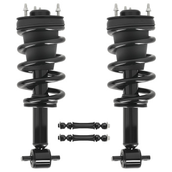 Front Struts Shocks Sway Bars for 2007-2013 compatible for Silverado Sierra Suburban 1500 compatible for Tahoe