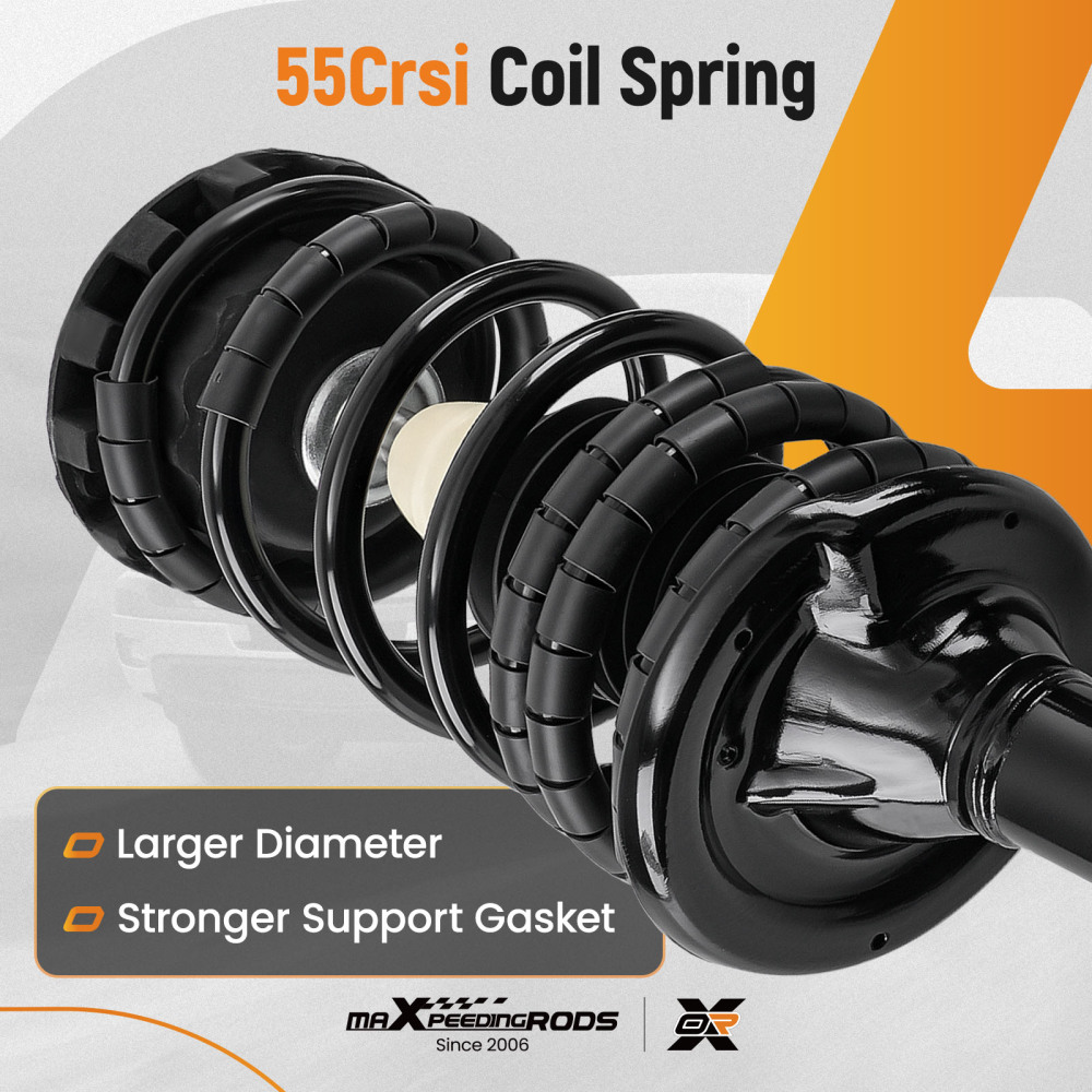 Quick Complete Rear Strut w/ Coil Spring compatible for Ford Taurus 1994-2007 Sedan