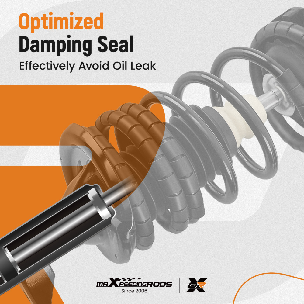 Quick Complete Rear Strut w/ Coil Spring compatible for Ford Taurus 1994-2007 Sedan