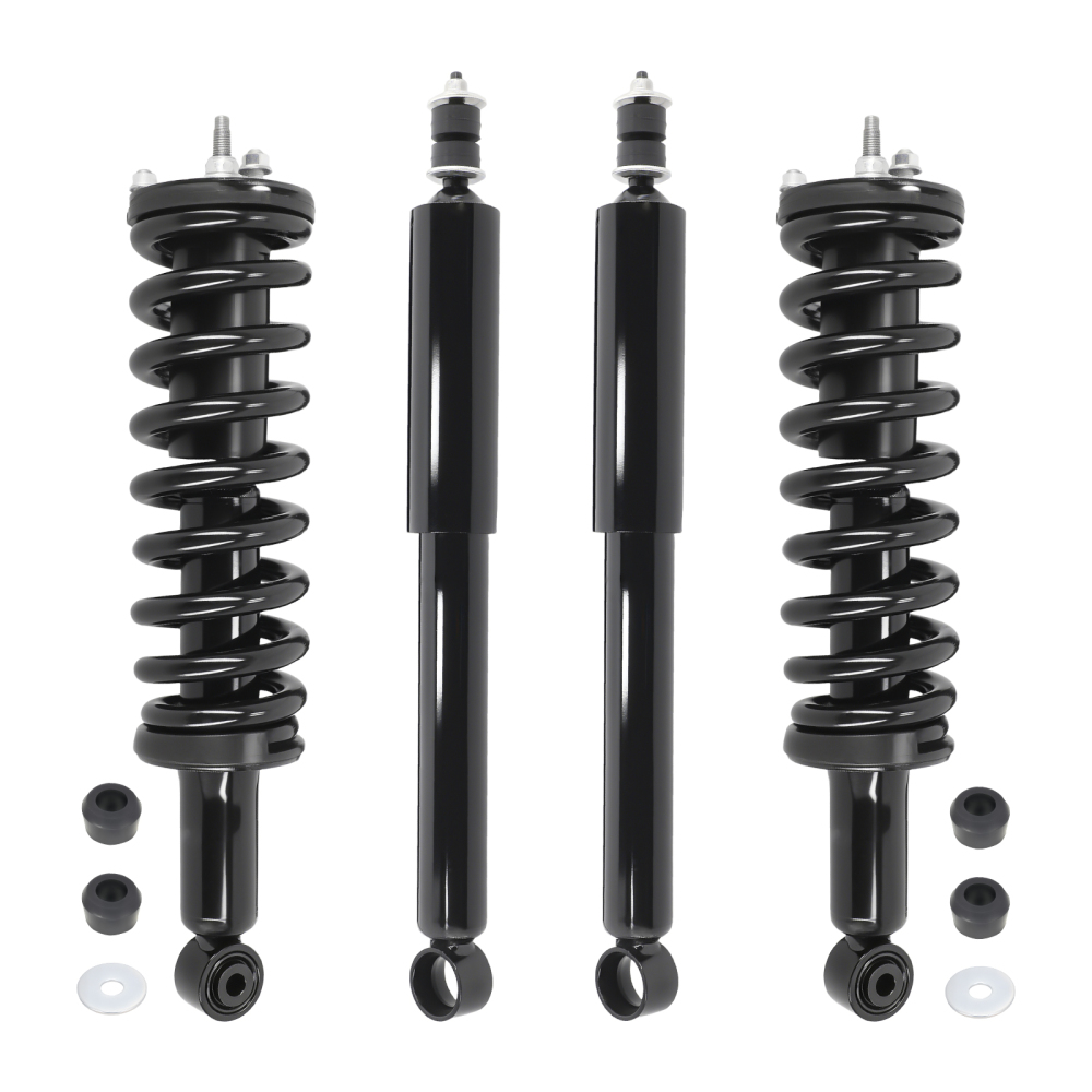 4x Front Complete Strut Rear Shocks Assembly compatible for Toyota 4Runner V6 1996-2002 4WD