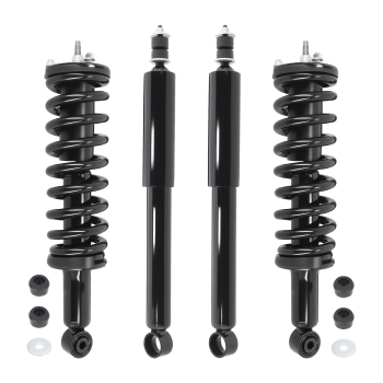 4x Front Complete Strut Rear Shocks Assembly compatible for Toyota 4Runner V6 1996-2002 4WD