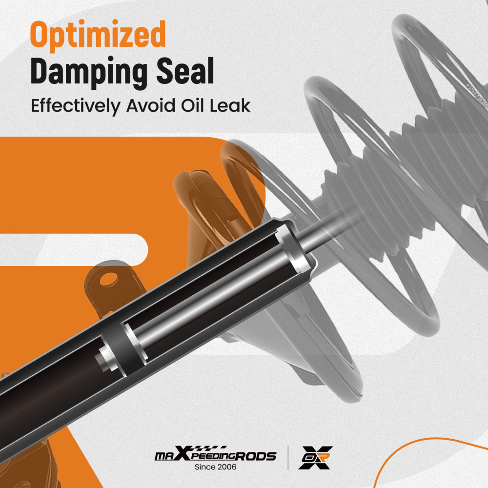 4x Shock Absorbers Struts compatible for Honda Odyssey 1999-2004 FrontRear LeftRight