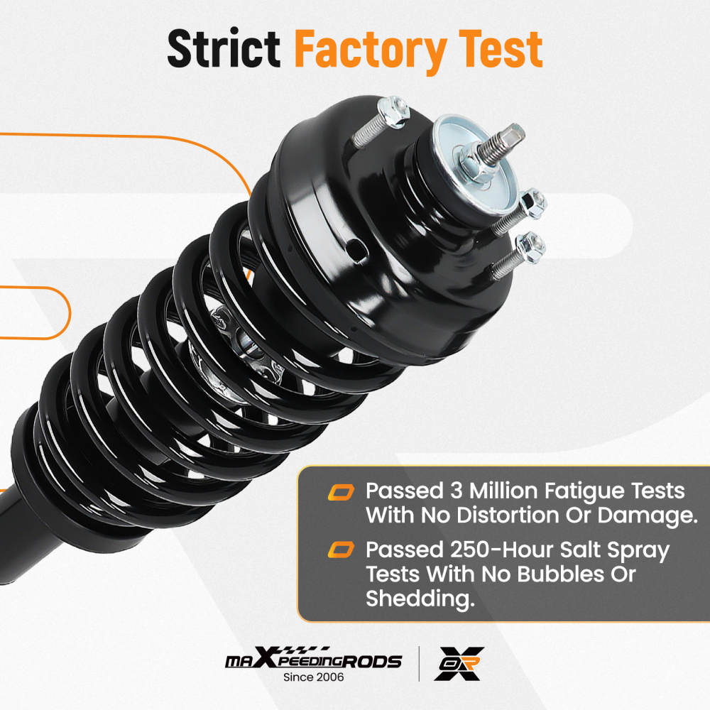 4X Suspension Rear Front Struts Assembly compatible for Mercury Mountaineer 2002-2003