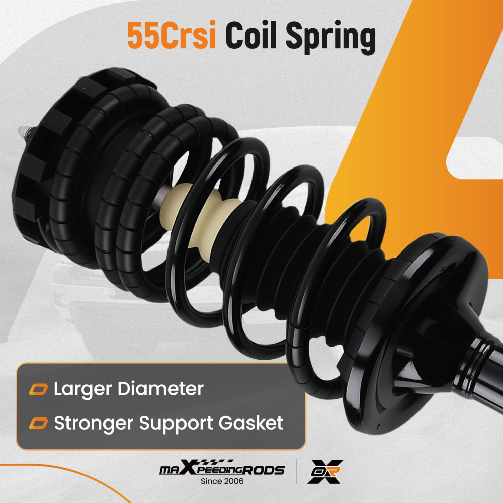 4X Suspension Rear Front Struts Assembly compatible for Mercury Sable 1996-2005 3.0L