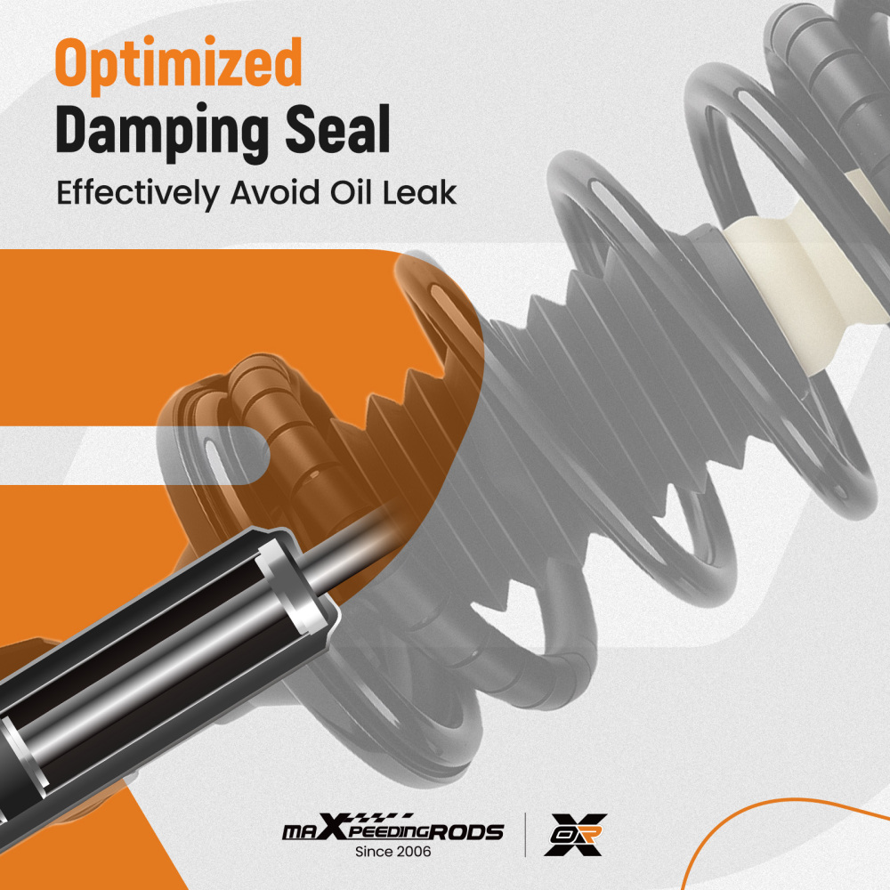 4X Suspension Rear Front Struts Assembly compatible for Mercury Sable 1996-2005 3.0L