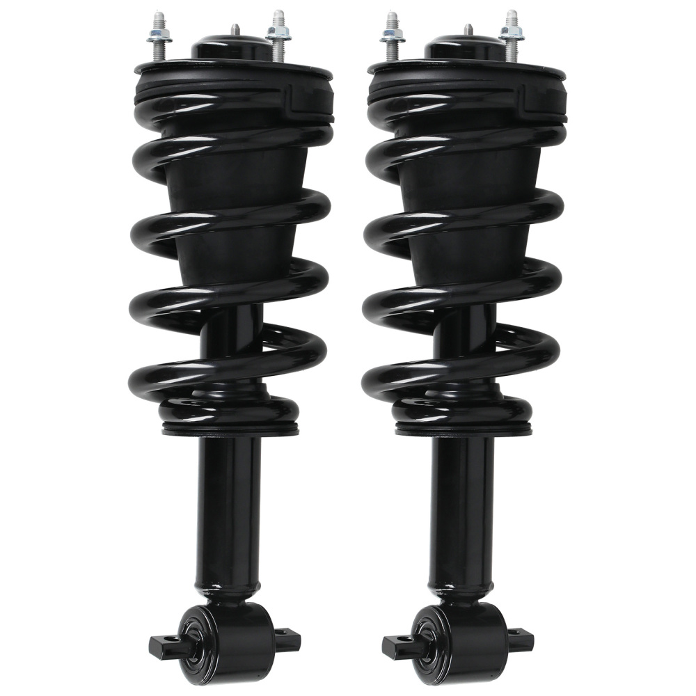 Front Struts Sway Bars Rear Shocks for 2007-2013 compatible for Chevy Silverado GMC Sierra 1500