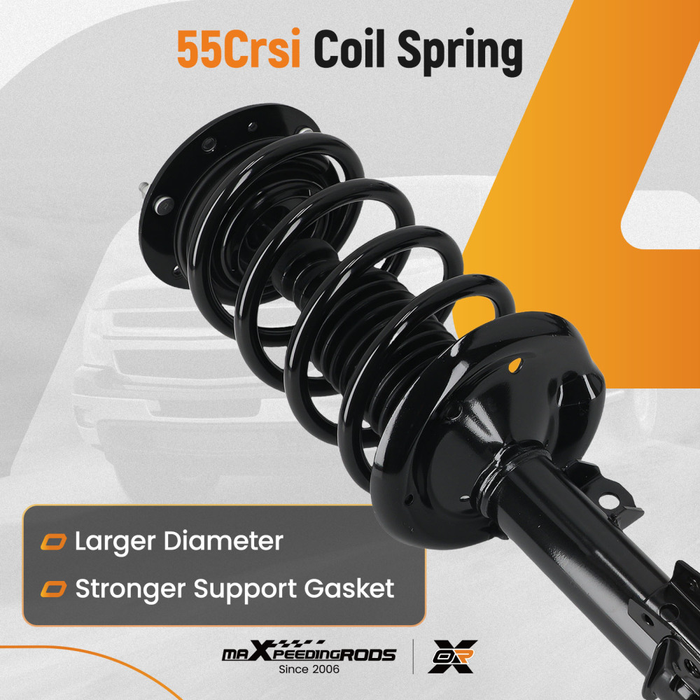 Front+Rear Shock Struts compatible for Chevy Malibu MAXX compatible for Pontiac G6 compatible for Saturn Aura 2004-2012