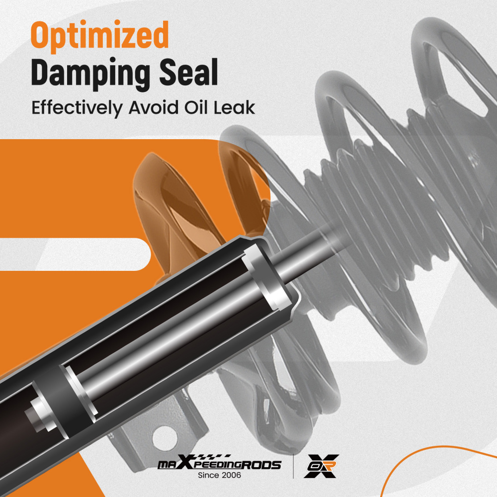 Front+Rear Shock Struts compatible for Chevy Malibu MAXX compatible for Pontiac G6 compatible for Saturn Aura 2004-2012