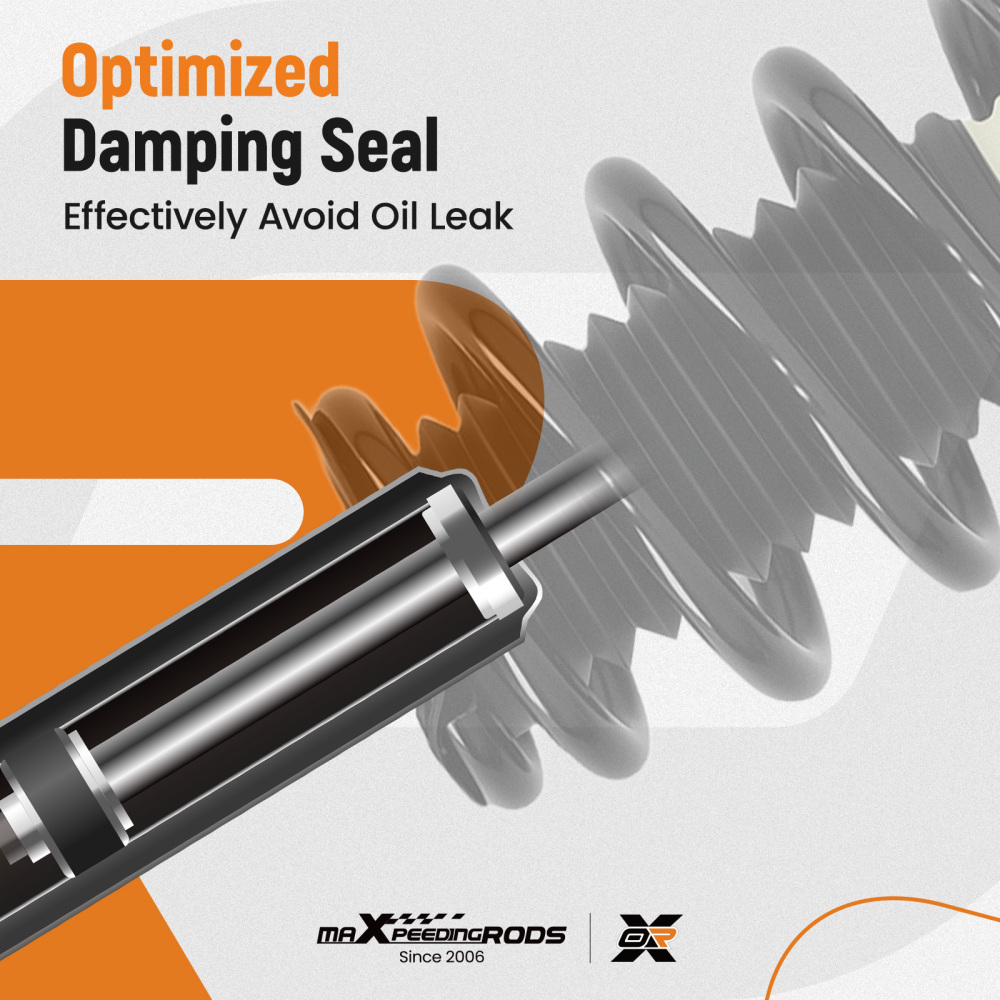 Quick Complete Rear Struts Assembly compatible for Infiniti I30 2000-2001 I35 2002-2004