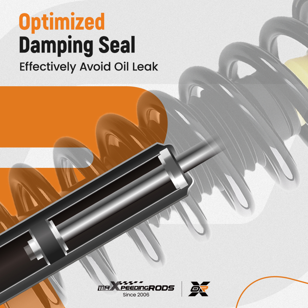 4x Front + Rear Struts w/Coil Spring compatible for Ford Expedition 2007-2013 5.4L