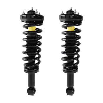 Front + Rear Struts w/Coil Spring compatible for Ford F-150 2009-2013 RWD 3.5L 3.7L 5.0L