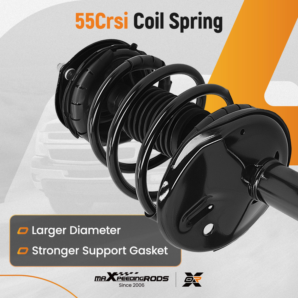 Pair (2) Front StrutsCoil Spring Assembly for 1992 - 1996 compatible for Toyota Avalon compatible for Camry